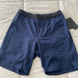 Ten Thousand Interval Shorts (Lined) in Navy 9”